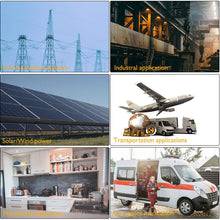 Load image into Gallery viewer, 6000W Complete Solar Panel Kit Solar Power Generator 100A Home 110V Grid System