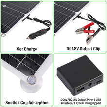 Load image into Gallery viewer, 6000W Complete Solar Panel Kit Solar Power Generator 100A Home 110V Grid System