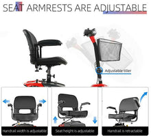 Load image into Gallery viewer, Electric Mobility Scooter 4 Wheel 180W Heavy Duty Power Drive for Seniors