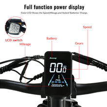 Load image into Gallery viewer, Electric Bike 1500W Fat Tire Ebikes for Adult 48V 15AH Dual Motor 45KMH 55