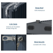 Load image into Gallery viewer, Heavy Duty Car Garage Galvani Steel Storage Outdoor Prefab Shed 20'x10'ft Metal