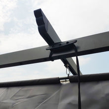 Load image into Gallery viewer, 13x10 Ft Outdoor Aluminum Pergolas Patio Retractable Pergola with Canopy