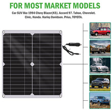 Load image into Gallery viewer, 6000W Complete Solar Panel Kit Solar Power Generator 100A Home 110V Grid System
