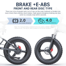 Load image into Gallery viewer, Electric Bike 20inch 2000w 35AH Mountain Bicycle Wheel E-bike