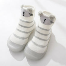 Load image into Gallery viewer, Infant Toddler Cartoon Animals Non-slip First Walkers Baby Elastic Socks Shoes