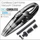 Cordless Hand Held Car Vacuum Portable Mini Cleaner and Duster