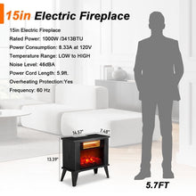 Load image into Gallery viewer, Electric Fireplace Heater
