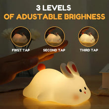 Load image into Gallery viewer, Kids Cute Touch Bunny Night Light
