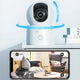 360-Degree Indoor Pan Tilt Zoom Home PTZ Camera