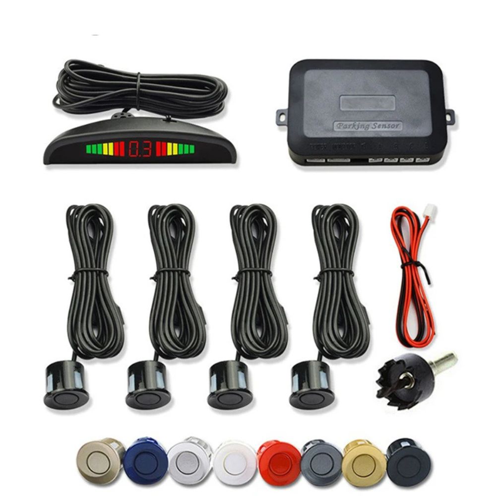 Pdc Sensor LED Car Garage Reverse Parking Sensor Aid PDC Kit – Until Times Up