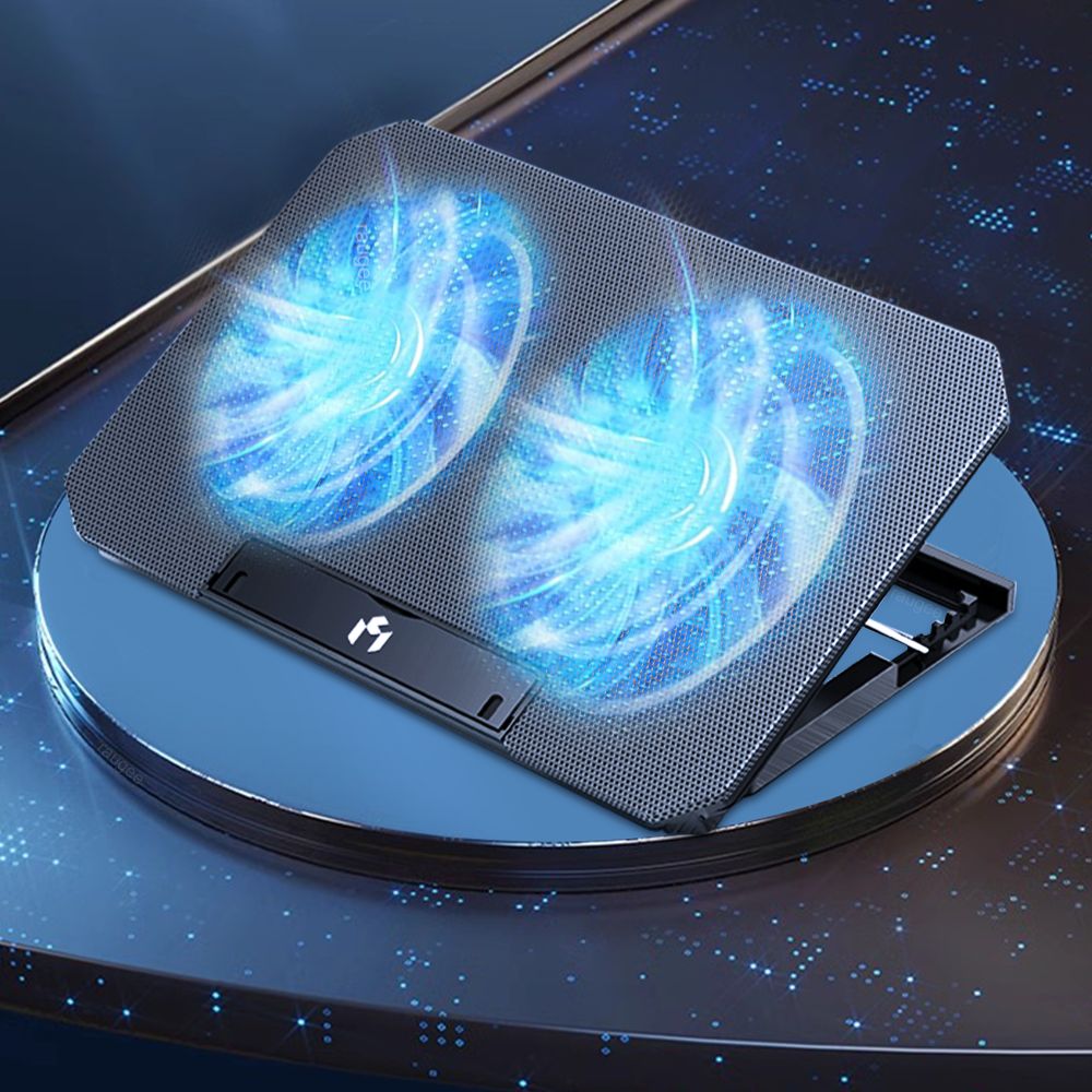 High-Performance Laptop Cooling Pad with Adjustable Fan Speeds