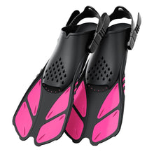 Load image into Gallery viewer, Adjustable Silicone Snorkeling Swimming Flipper Fins
