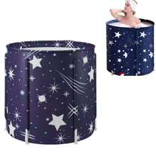 Load image into Gallery viewer, Large Collapsible Portable Insulated Adult Bathtub
