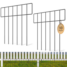 Load image into Gallery viewer, Heavy Duty Outdoor Garden Mounted Metal Dog Barrier Fence
