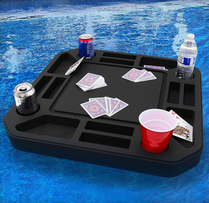 Floating Medium Poker Table Game Tray