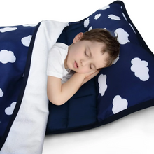 Load image into Gallery viewer, Kids Travel Friendly Preschool Daycare Nap Mat with Pillow
