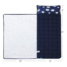 Load image into Gallery viewer, Kids Travel Friendly Preschool Daycare Nap Mat with Pillow
