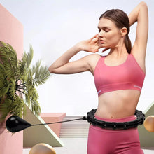 Load image into Gallery viewer, Weighted Fitness Workout Hula Hoop for At Home Exercise
