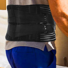 Load image into Gallery viewer, Lumbar Pain Relief Lower Back Support  Wrap Belt Brace
