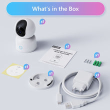 Load image into Gallery viewer, 360-Degree Indoor Pan Tilt Zoom Home PTZ Camera
