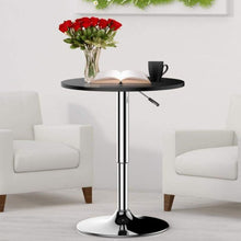 Load image into Gallery viewer, Outdoor Round Raised Patio Bistro Pub Table Set of 2

