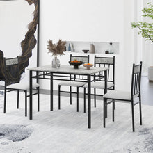 Load image into Gallery viewer, Faux Marble Dining Table
