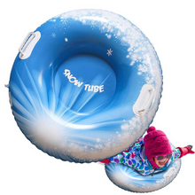 Load image into Gallery viewer, Inflatable Snow Sledding Tube with Dual Handles
