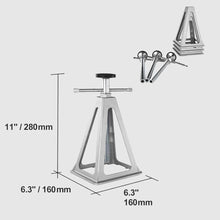 Load image into Gallery viewer, 6000Lbs Capacity Adjustable RV Leveling Jacks 4 Pack Durable Support
