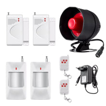 Load image into Gallery viewer, Wireless Home Security Motion Sensor Siren Alarm System
