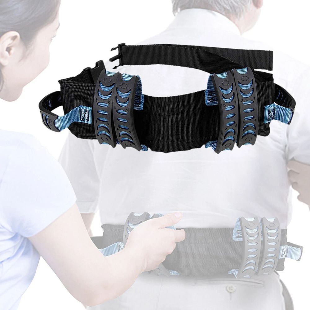 Gait Belt Walking & Standing Transfer Aid for Seniors
