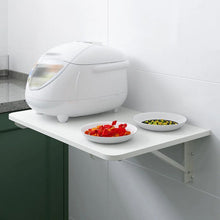 Load image into Gallery viewer, Compact Wall Mounted Fold Away Computer Desk Table
