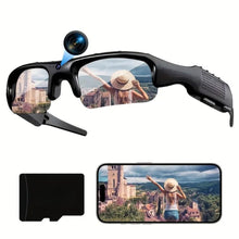Load image into Gallery viewer, Sleek 4K Video Recorder Camera Glasses

