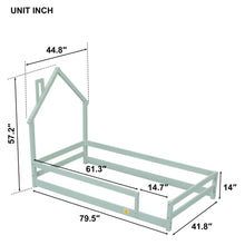 Load image into Gallery viewer, Twin Size Floor Bed
