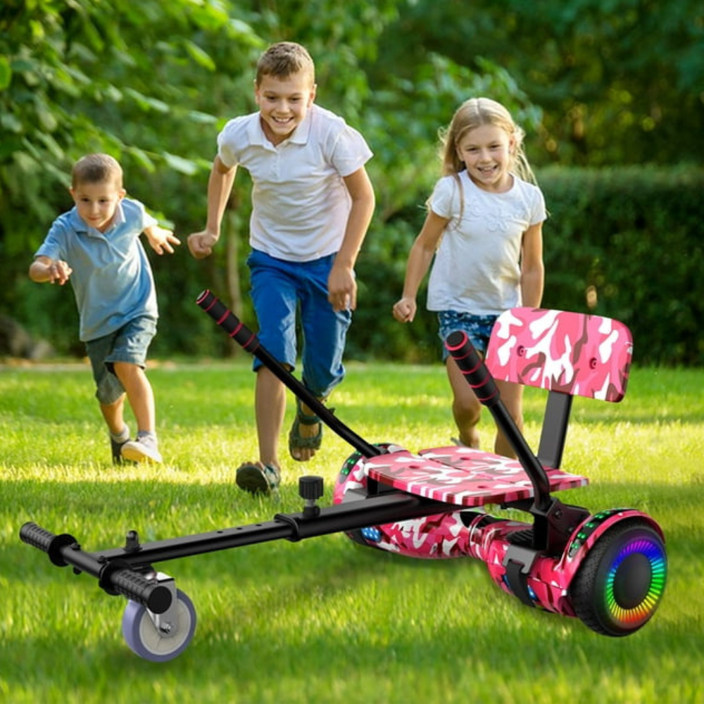 Go Kart Hoverboard Attachment Seat For Kids Until Times Up go-kart-hoverboard-attachment-seat-for-kids-until-times-up