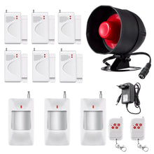 Load image into Gallery viewer, Wireless Home Security Motion Sensor Siren Alarm System
