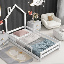 Load image into Gallery viewer, Twin Size Floor Bed
