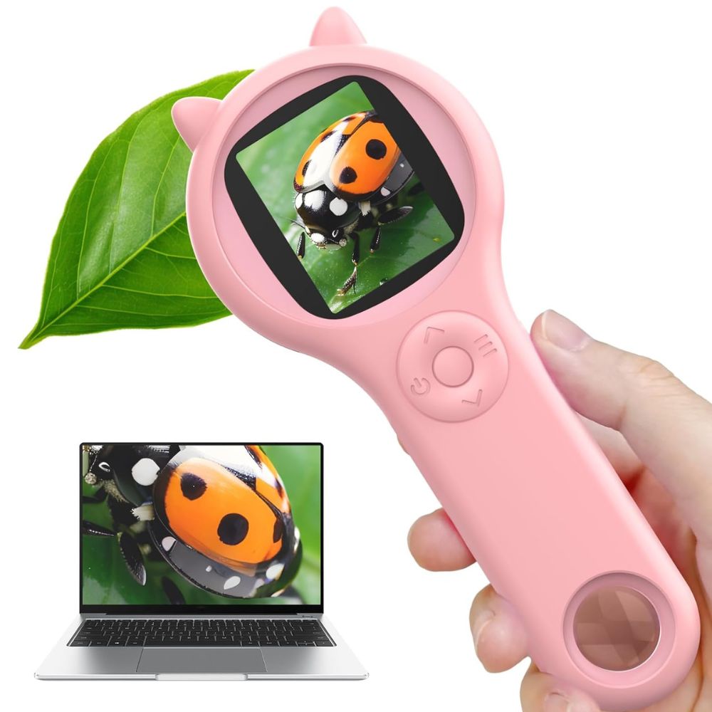 HP40 Kids Pocket Microscope Educational Science Kit Miniscope