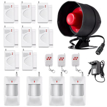 Load image into Gallery viewer, Wireless Home Security Motion Sensor Siren Alarm System
