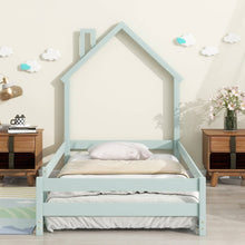 Load image into Gallery viewer, Twin Size Floor Bed
