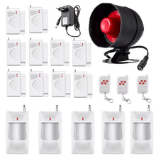 Load image into Gallery viewer, Wireless Home Security Motion Sensor Siren Alarm System
