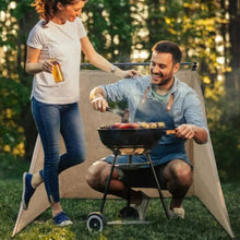 Load image into Gallery viewer, Heavy Duty Camping Windproof Shield Folding Windscreen Wall
