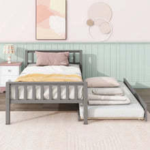 Load image into Gallery viewer, Twin Trundle Bed
