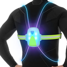 Load image into Gallery viewer, High Visibility Men&#39;s / Women&#39;s Reflective LED Running Safety Vest

