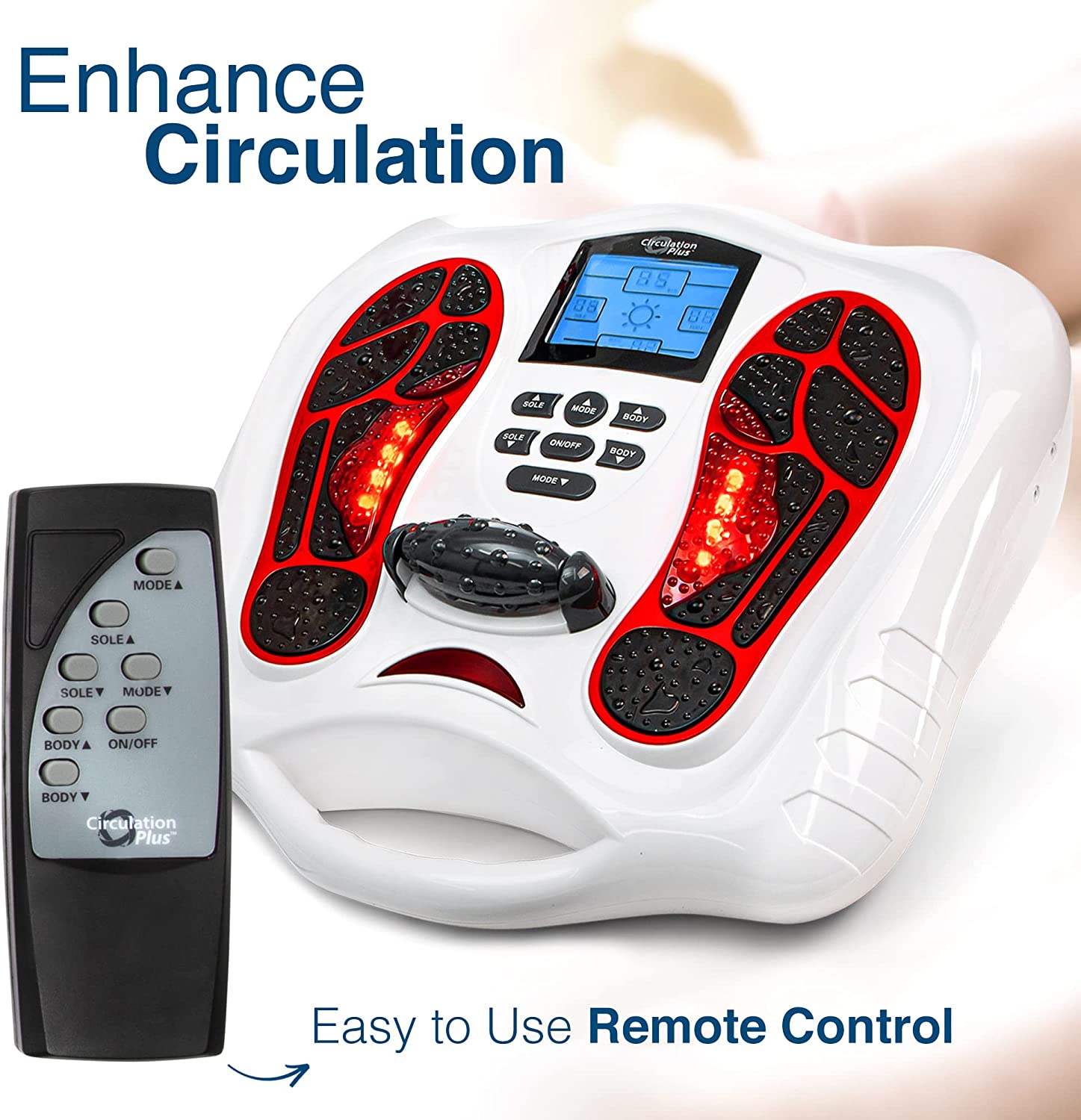Multi-functional TENS & EMS Infrared Foot Massager