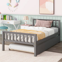 Load image into Gallery viewer, Twin Trundle Bed
