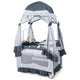 Portable Baby Playard Crib Bassinet Bed W/ Table Canopy Music Box