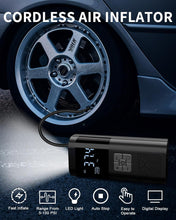 Load image into Gallery viewer, Portable Electric Air Compressor Tire Inflator Pump
