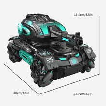 Load image into Gallery viewer, Remote Control RC Stunt Tank Toy with Water Launcher
