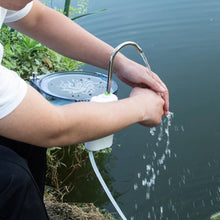Load image into Gallery viewer, 3-in-1 Portable Senor Hand Washing Water Pump Fishing Gear
