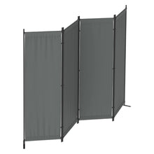 Load image into Gallery viewer, Folding Home Office 4-Panel Room Partition Divider Screen Panels
